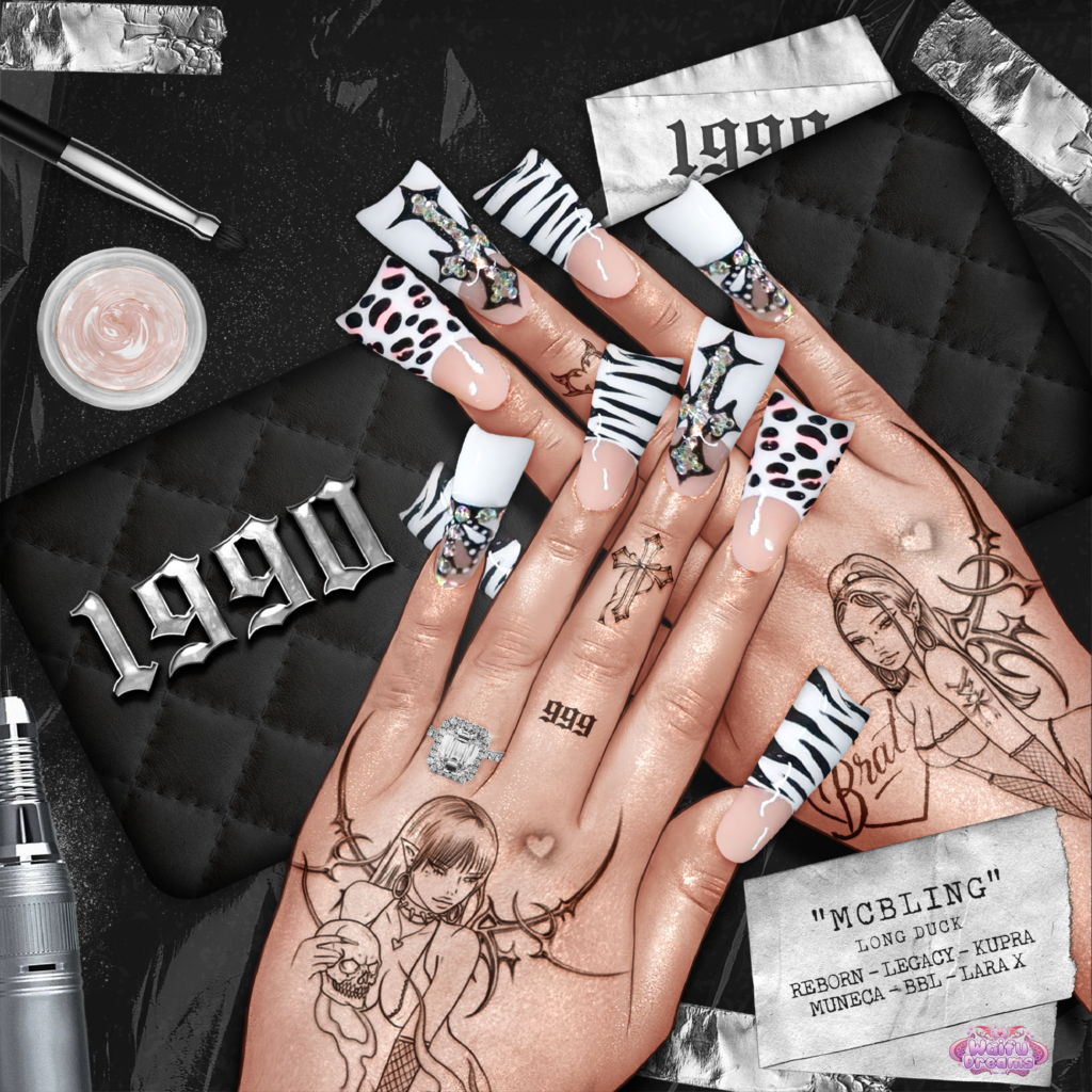 Mcbling Nails - Inithium/Legacy/MaitreyaX/Muneca/Reborn/Yentements