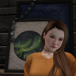 2025 autumn Finley selfie square