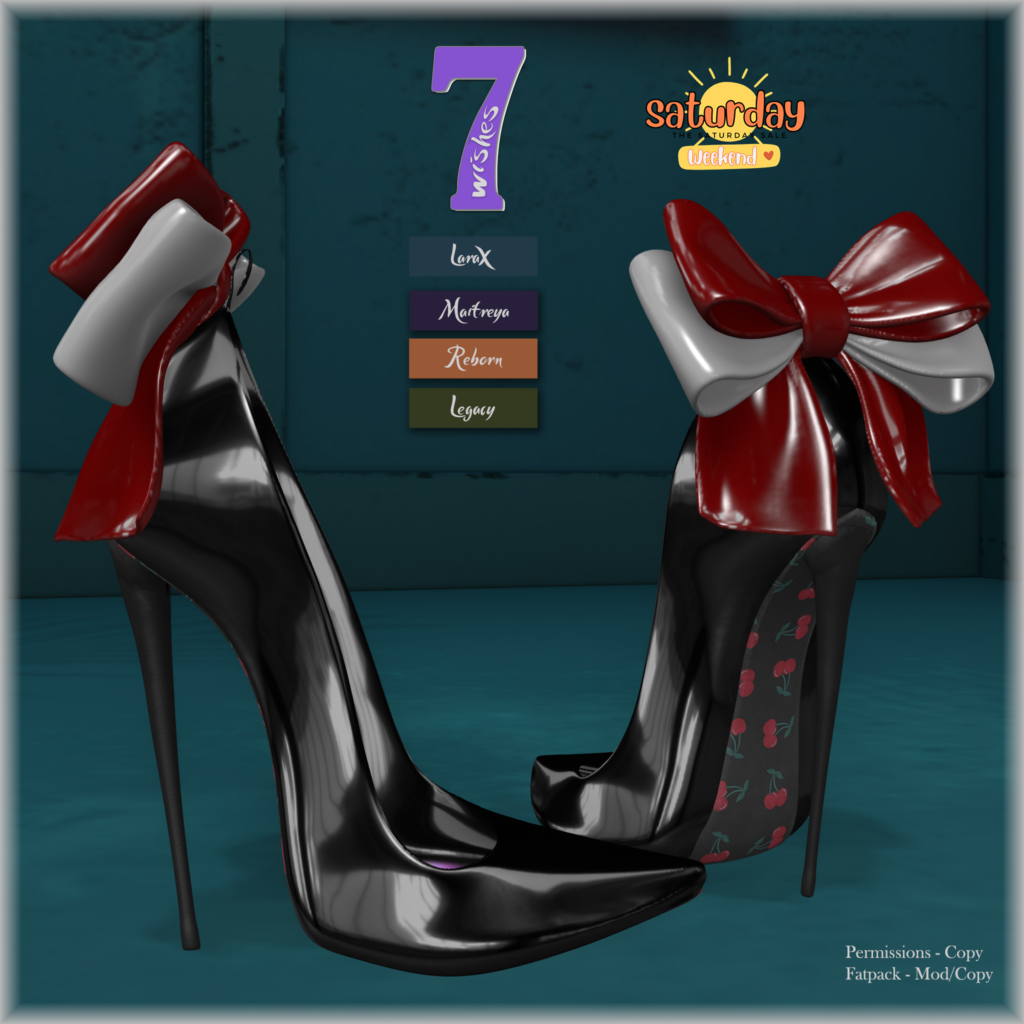 Petty Pumps Latex Pack - Legacy/Maitreya/Reborn/+mods