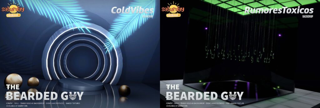Cold Vibs &amp; Rumores Toxicos Backdrops