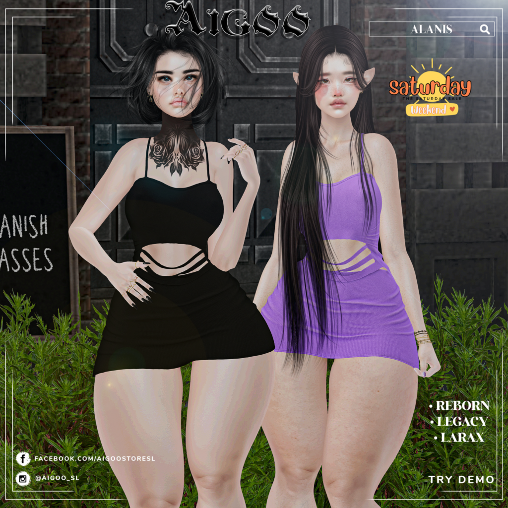 Alanis Outfit - Legacy/MaitreyaX/Reborn	&lt;a href=&quot;http://maps.secondlife.com/secondlife/Hutter/100/113/3480&quot; target=&quot;_blank&quot;&gt;Teleport&lt;/a&gt;