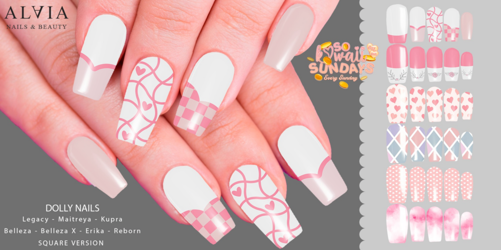Dolly Nails - see ad for fits	&lt;a href=&quot;http://maps.secondlife.com/secondlife/Mellor/99/200/26&quot; target=&quot;_blank&quot;&gt;Teleport&lt;/a&gt;