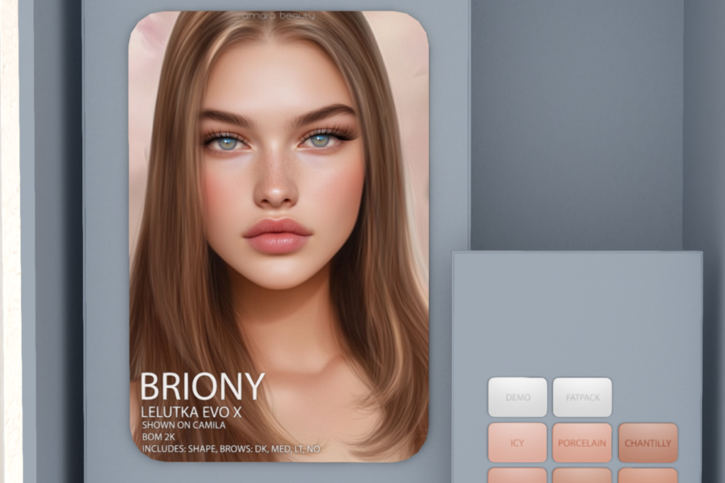 Briony Skin - Evo X, L$849 each/L$2999 FP