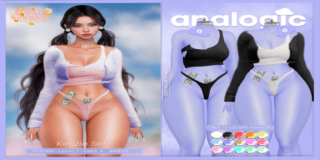 Kenzie Set - Legacy/MaitreyaX/Reborn/+mods	&lt;a href=&quot;http://maps.secondlife.com/secondlife/Bliss%20Kingdom/64/161/2001&quot; target=&quot;_blank&quot;&gt;Teleport&lt;/a&gt;