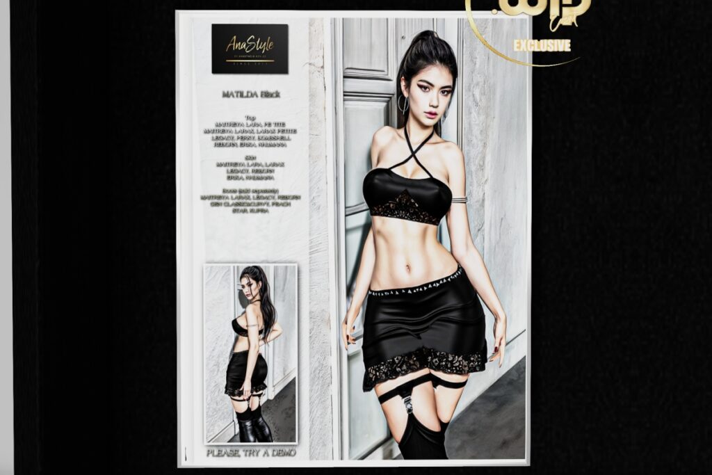 Matilda Outfit - see ad for fits, L$150-L$199 each/L$599-L$799 each FP