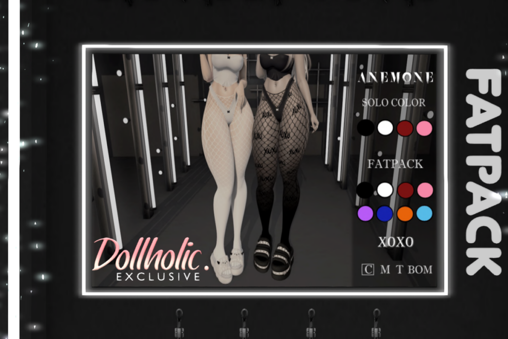 Iris Pantyhose, L$200 each/L$600 FP