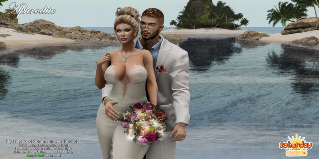 Summer Flowers Bouquet	&lt;a href=&quot;http://maps.secondlife.com/secondlife/Shopping%20City/199/66/22&quot; target=&quot;_blank&quot;&gt;Teleport&lt;/a&gt;