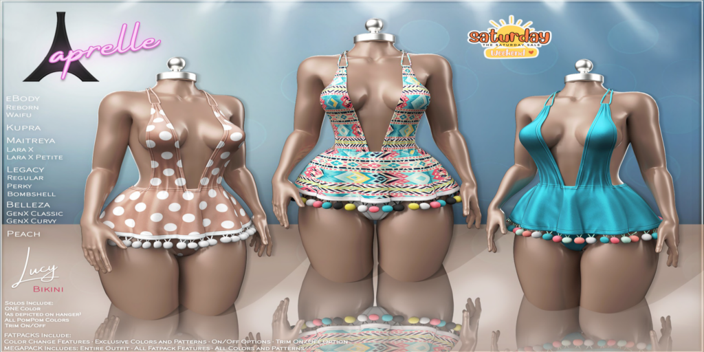 Lucy Bikini - GenX/Inithium/Legacy/MaitreyaX/Peach/Reborn/+mods	&lt;a href=&quot;http://maps.secondlife.com/secondlife/Woodloch/162/123/983&quot; target=&quot;_blank&quot;&gt;Teleport&lt;/a&gt;