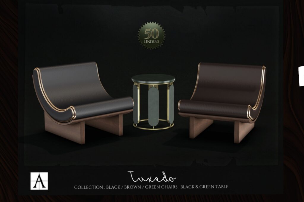 Tuxedo Decor Set, L$50