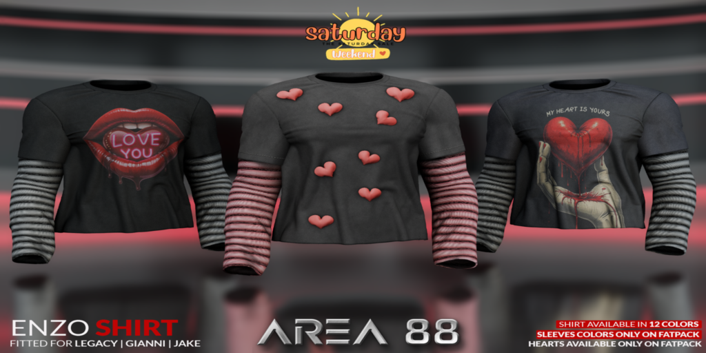Enzo Shirt - Gianni/Jake/Legacy	&lt;a href=&quot;http://maps.secondlife.com/secondlife/Birdcage/187/65/2801&quot; target=&quot;_blank&quot;&gt;Teleport&lt;/a&gt;