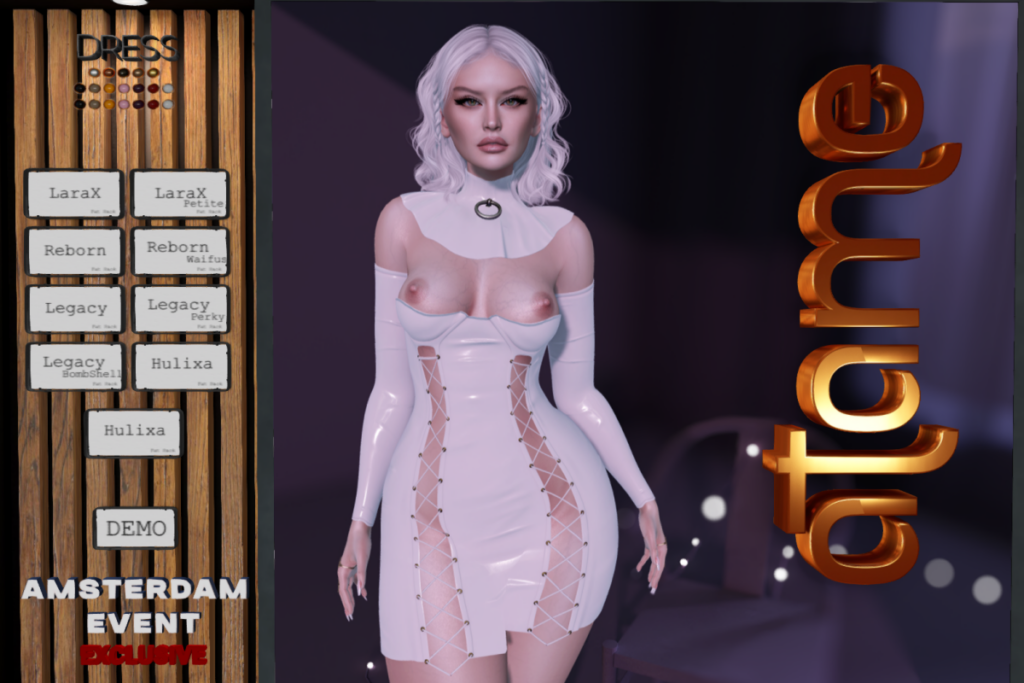 Heloisa Latex Dress - Legacy/MaitreyaX/Reborn/+mods, L$495 each