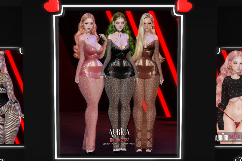Davina Dress - Legacy/Reborn/+mods, L$199 each/L$999 FP