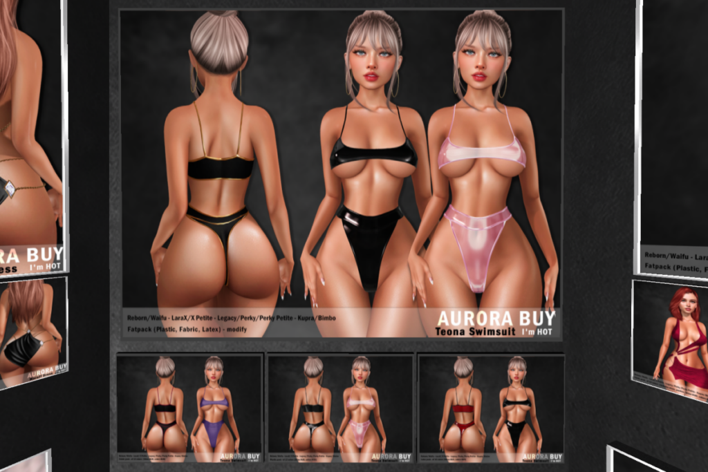 Teona Swimsuit - Inithium/Legacy/MaitreyaX/Reborn/+mods, L$599 each/L$999 FP