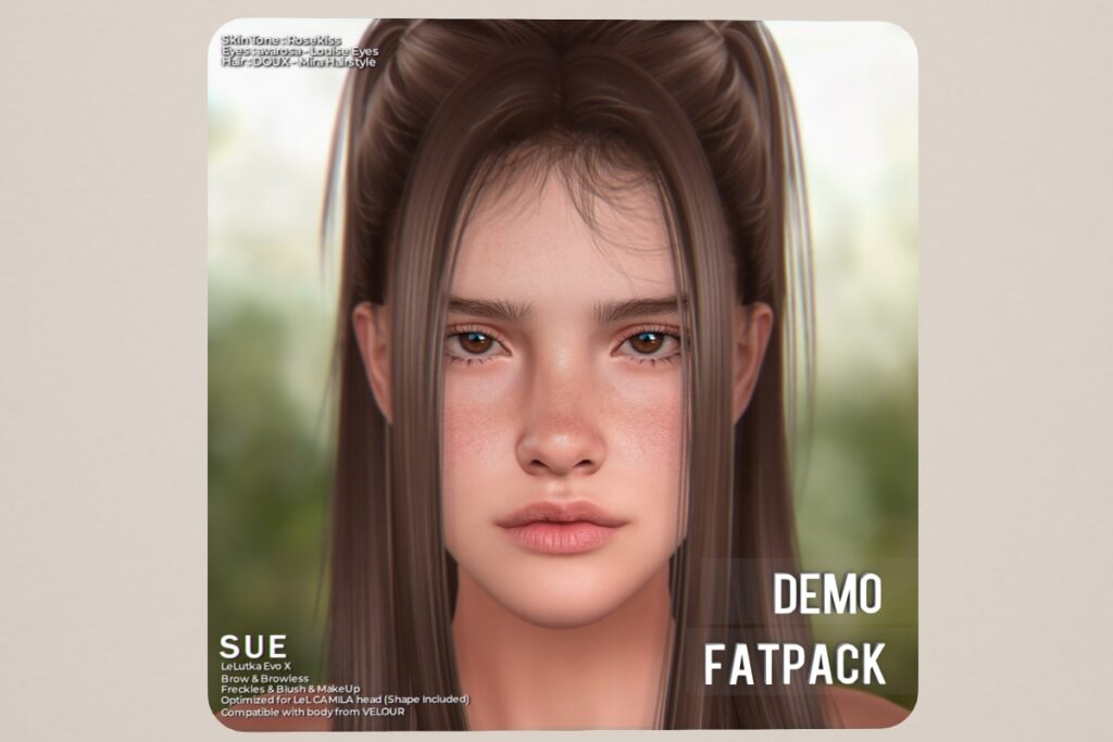 Sue Skin - EvoX, L$599 each/L$1699 FP