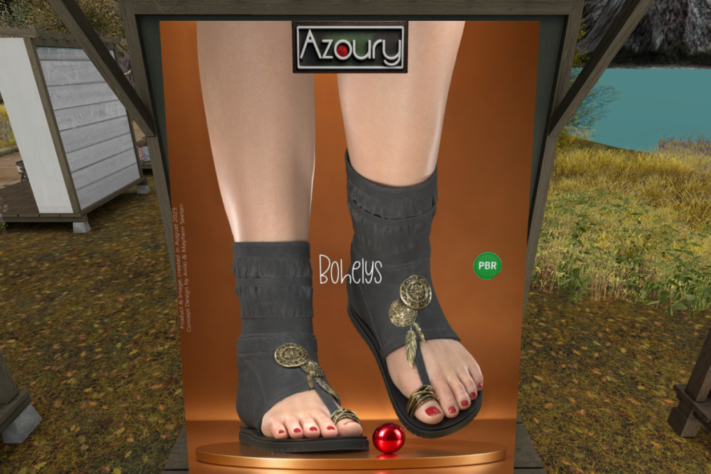 Bohelys Sandals - Legacy/Maitreya/Reborn/+mods, L$449