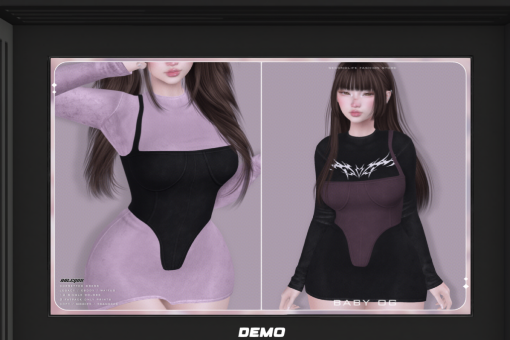 Halcyon Dress - Legacy/Reborn/+mods, L$259 each/L$1100 FP