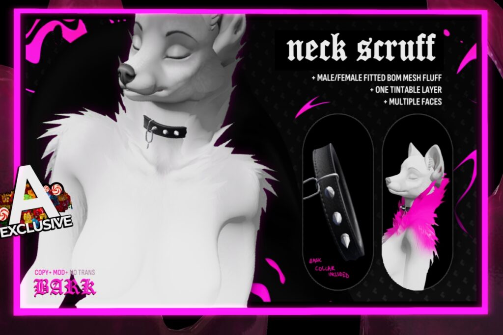 Neck Scruff Accessory, L$499