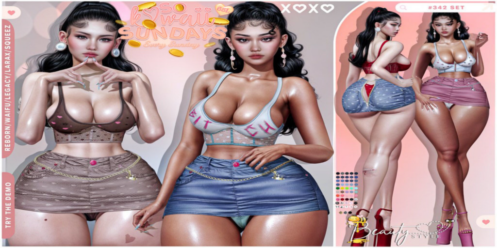 342 Set - Legacy/MaitreyaX/Reborn/+mods	&lt;a href=&quot;http://maps.secondlife.com/secondlife/Axell/183/14/1570&quot; target=&quot;_blank&quot;&gt;Teleport&lt;/a&gt;