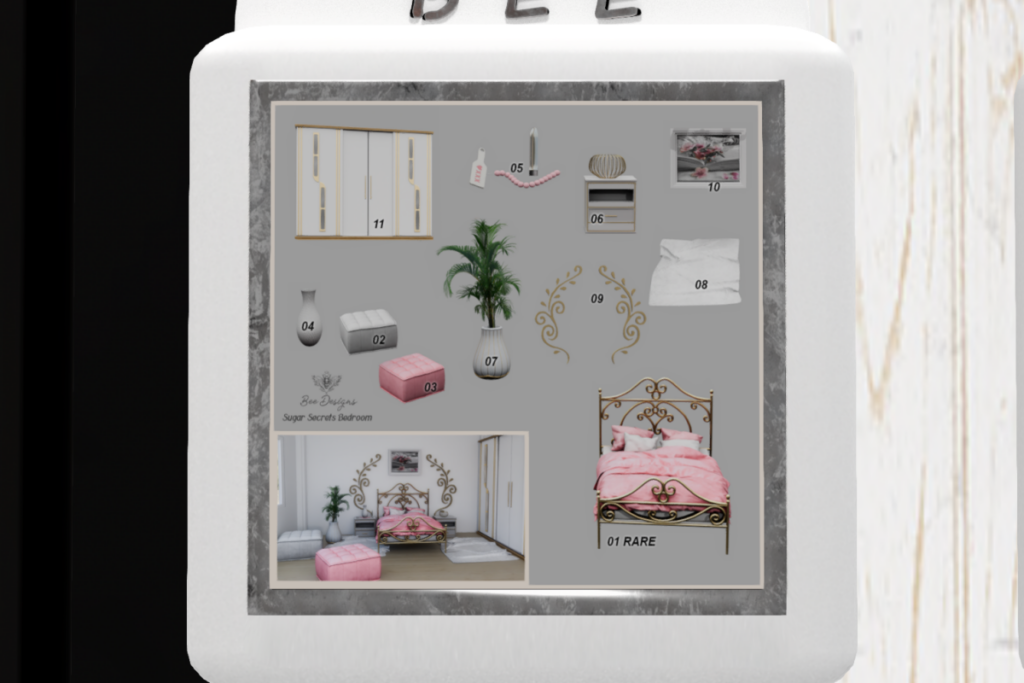 Sugar Secrets Bedroom, L$59 per play/L$2000 FP