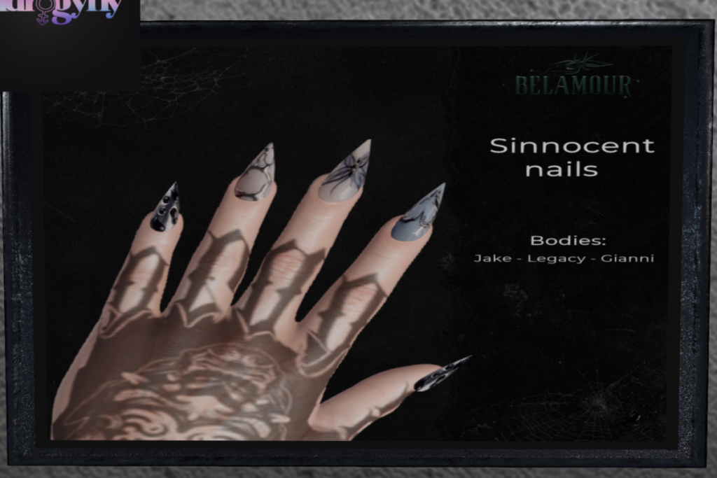 Sinnocent Nails - Jake/Legacy/Signature Gianni, L$150