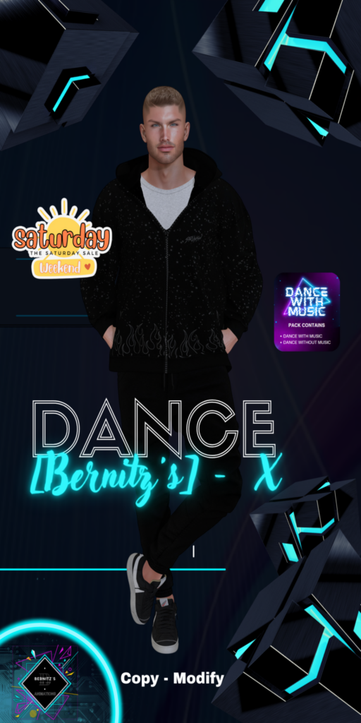 X Dance Animations	&lt;a href=&quot;http://maps.secondlife.com/secondlife/Gauguin/11/94/4051&quot; target=&quot;_blank&quot;&gt;Teleport&lt;/a&gt;