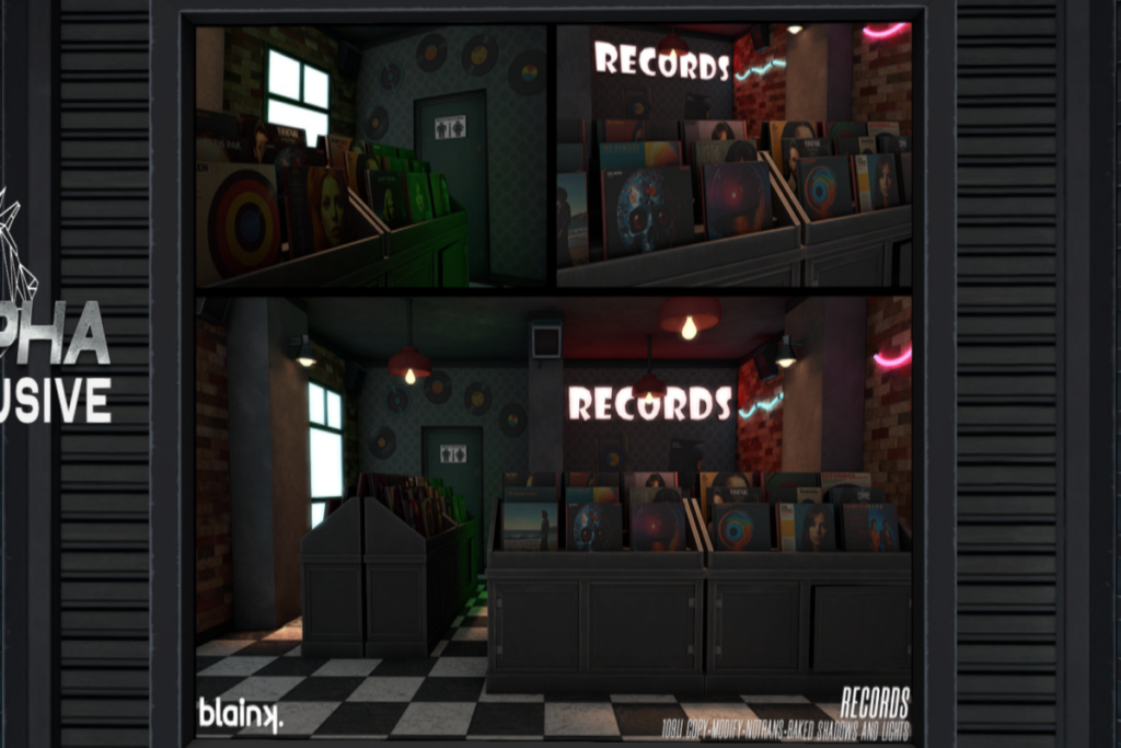 Records Backdrop, L$299