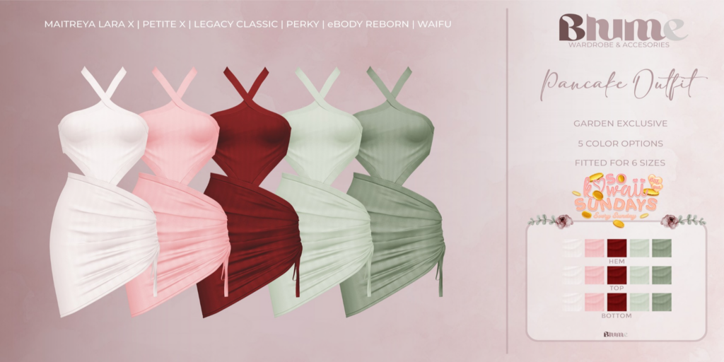 Pancake Outfit - Legacy/MaitreyaX/Reborn/+mods	&lt;a href=&quot;http://maps.secondlife.com/secondlife/Bruschetta/149/46/1301&quot; target=&quot;_blank&quot;&gt;Teleport&lt;/a&gt;