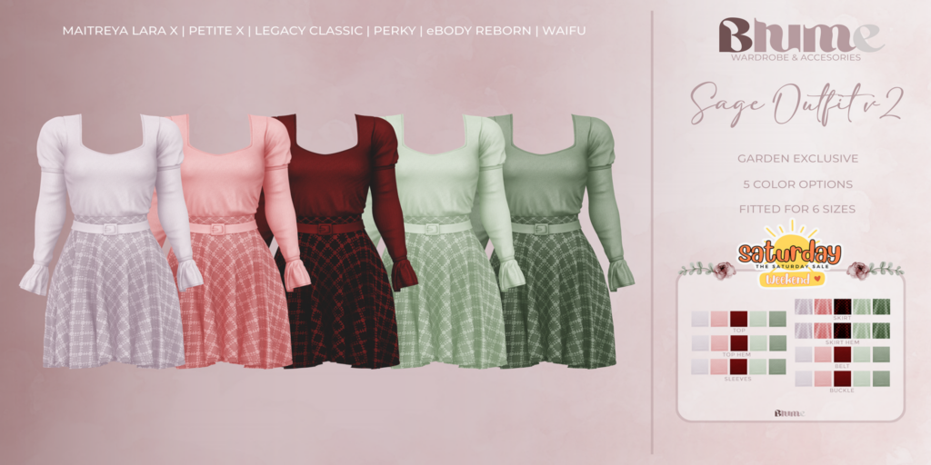 Sage Outfit v2 - Legacy/MaitreyaX/Reborn/+mods	&lt;a href=&quot;http://maps.secondlife.com/secondlife/Bruschetta/140/41/1301&quot; target=&quot;_blank&quot;&gt;Teleport&lt;/a&gt;