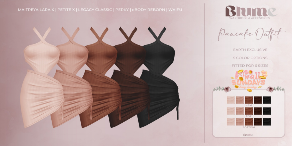 Pancake Outfit - Legacy/MaitreyaX/Reborn/+mods	&lt;a href=&quot;http://maps.secondlife.com/secondlife/Bruschetta/149/46/1301&quot; target=&quot;_blank&quot;&gt;Teleport&lt;/a&gt;