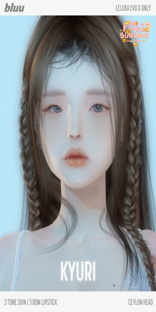 Kyuri Skin - EvoX	&lt;a href=&quot;http://maps.secondlife.com/secondlife/Daisy/42/218/2549&quot; target=&quot;_blank&quot;&gt;Teleport&lt;/a&gt;