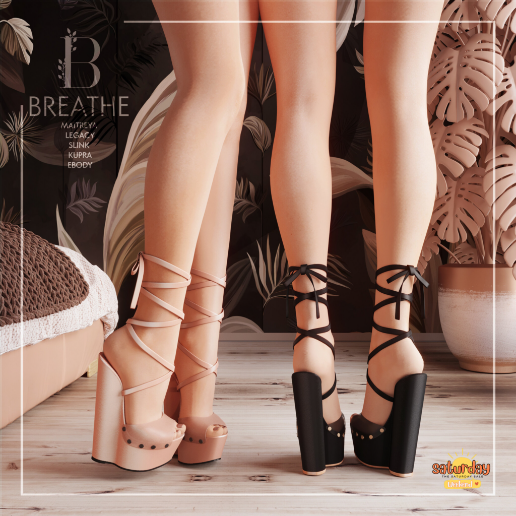 Sotko Wedges - Inithium/Legacy/Maitreya/Reborn	&lt;a href=&quot;http://maps.secondlife.com/secondlife/BREATHE/132/115/22&quot; target=&quot;_blank&quot;&gt;Teleport&lt;/a&gt;