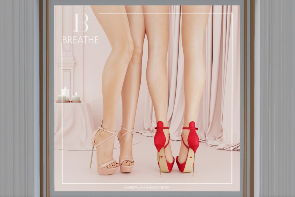 Mai Su Heels - Legacy/MaitreyaX/Reborn, L$250 each/L$400 Mini-Pack/L$1500 FP