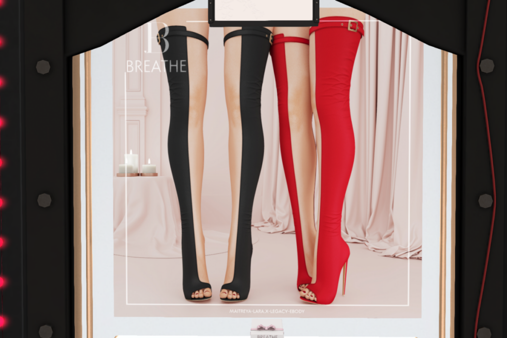 Jia Ling Heels - Legacy/Maitreya/Reborn/+mods, L$250-L$400 each/L$1500 FP