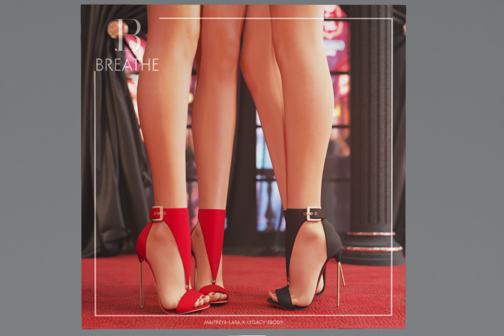 Mono Heels - Legacy/Maitreya/Reborn/+mods, L$250 each/L$1500 FP