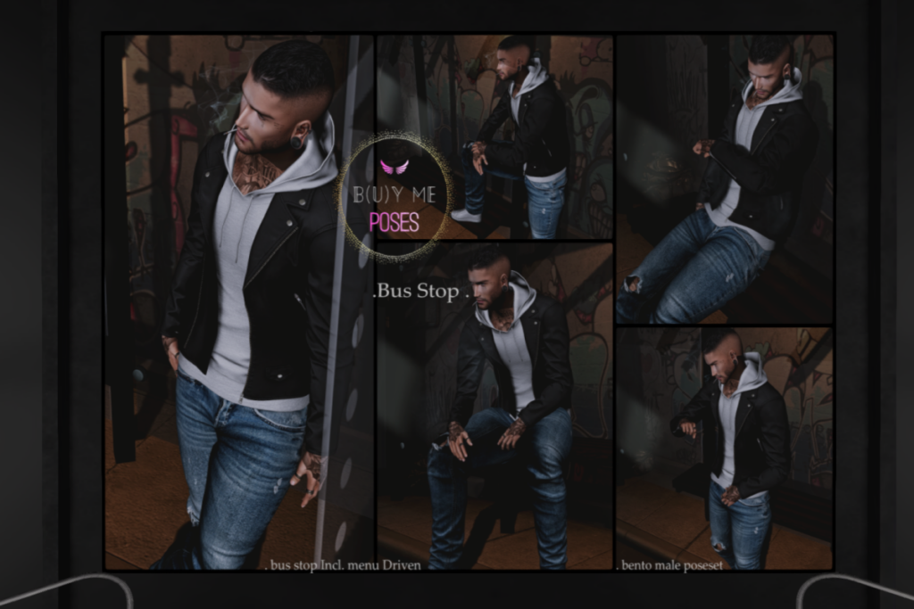 Bus Stop Poses, L$350