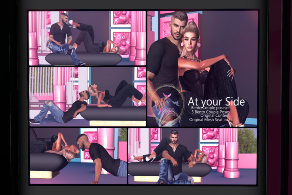At Your Side Couple Poses, L$690