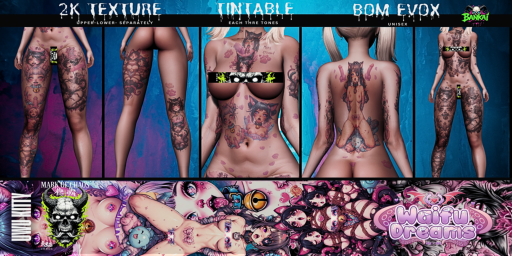 Uwu Kitty Tattoo - EvoX