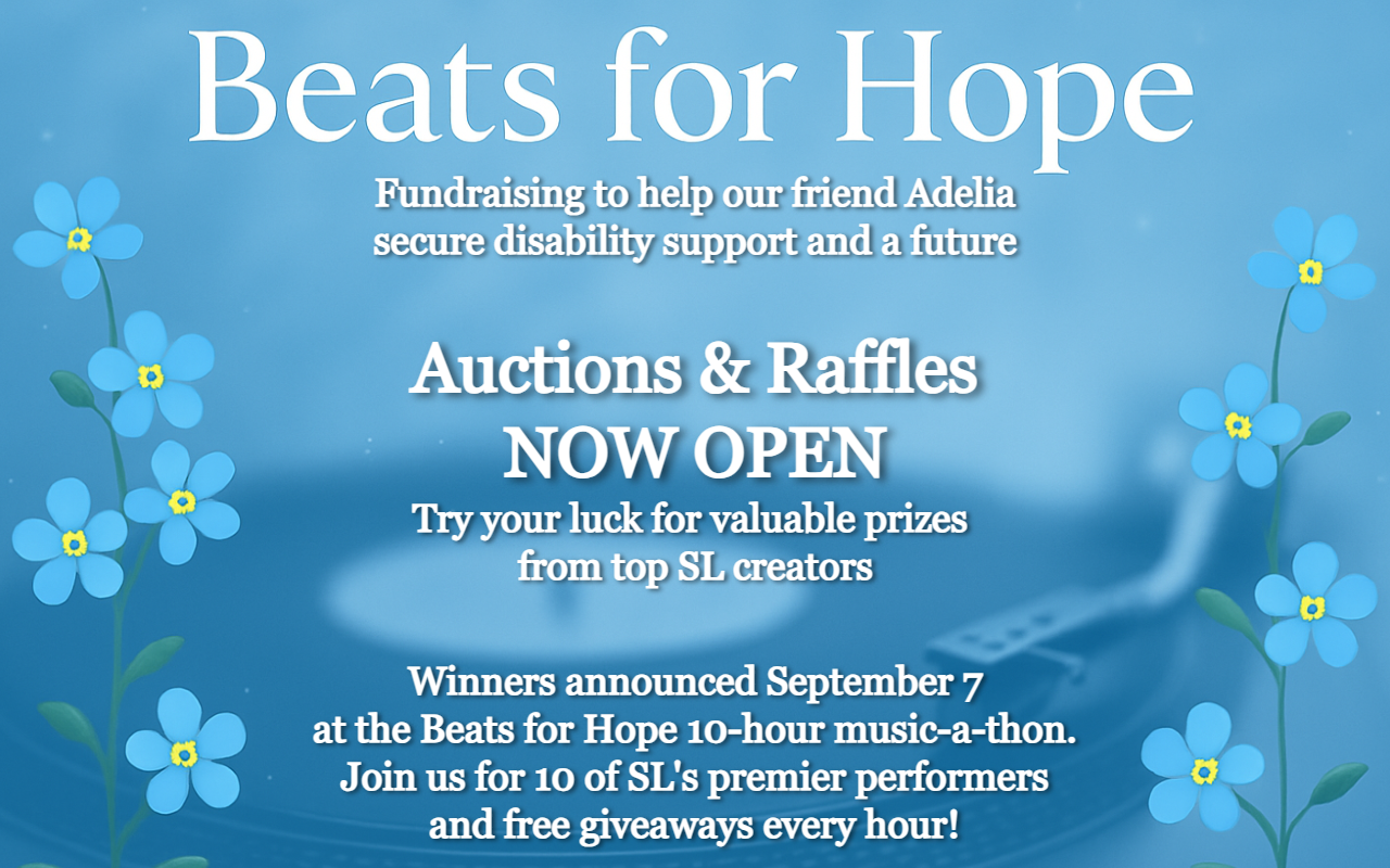 RAFFLES & AUCTIONS FOR BEATS FOR HOPE!