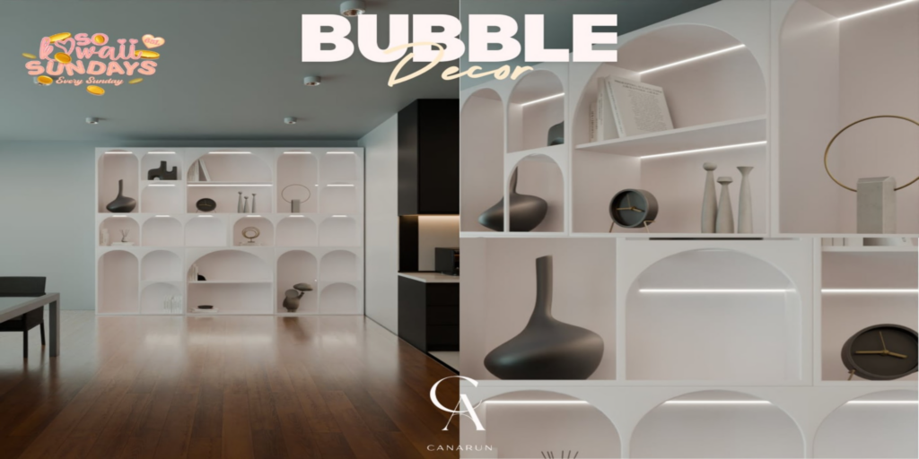 Bubble Decor	&lt;a href=&quot;http://maps.secondlife.com/secondlife/Canarun/241/130/24&quot; target=&quot;_blank&quot;&gt;Teleport&lt;/a&gt;