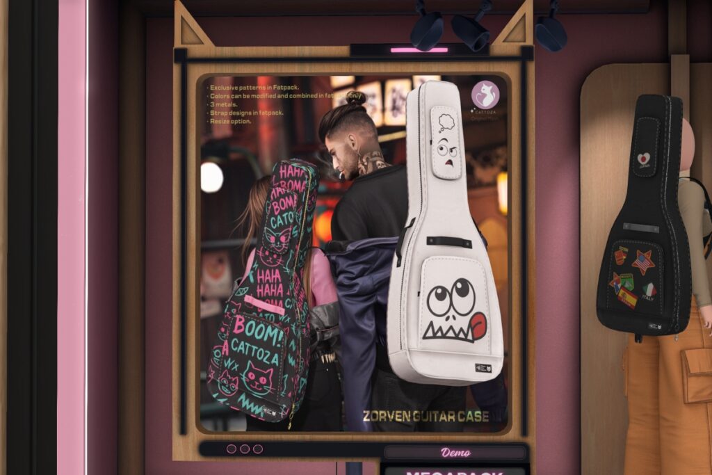 Zorven Guitar Case, L$219 each/L$599 FP