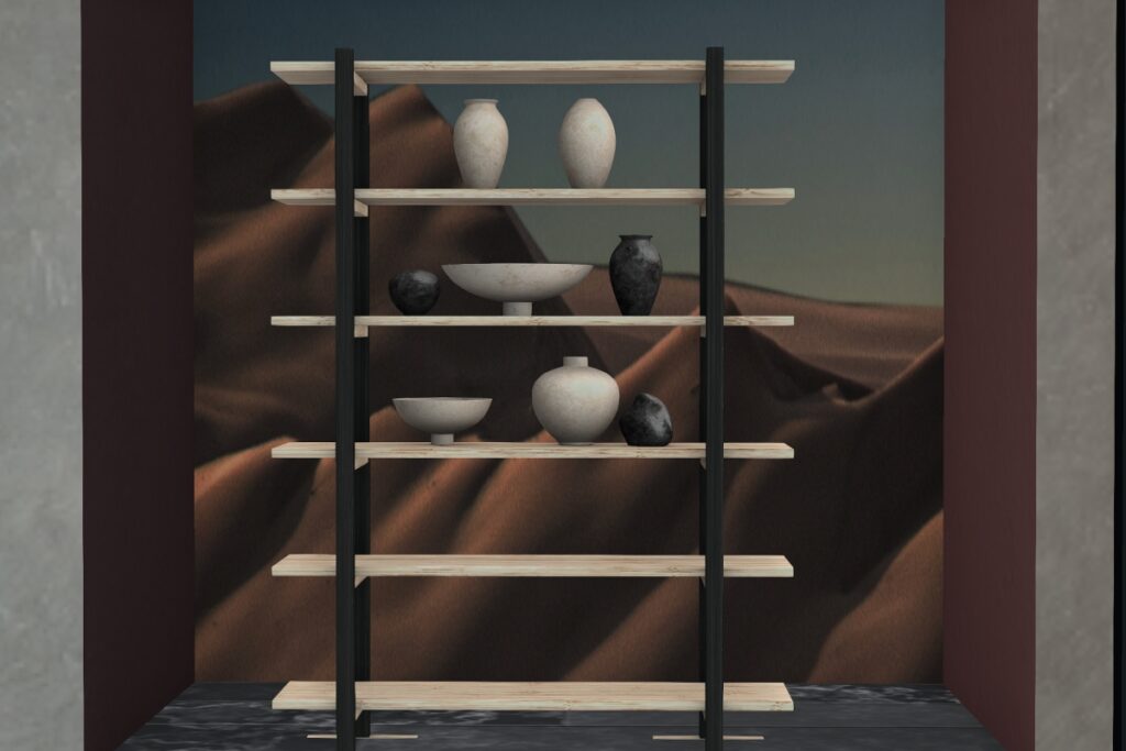 Simplicity Shelf, L$299