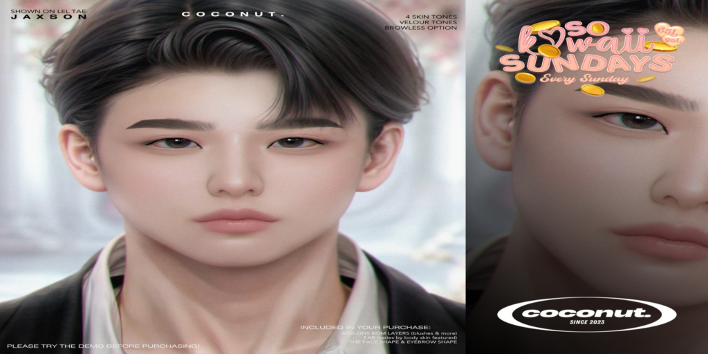 Jaxson Skin - EvoX	&lt;a href=&quot;http://maps.secondlife.com/secondlife/Prince%20Island/161/240/801&quot; target=&quot;_blank&quot;&gt;Teleport&lt;/a&gt;