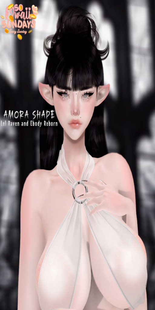 Amora Shape - EvoX Raven/Reborn	&lt;a href=&quot;http://maps.secondlife.com/secondlife/Hashira/58/165/2&quot; target=&quot;_blank&quot;&gt;Teleport&lt;/a&gt;
