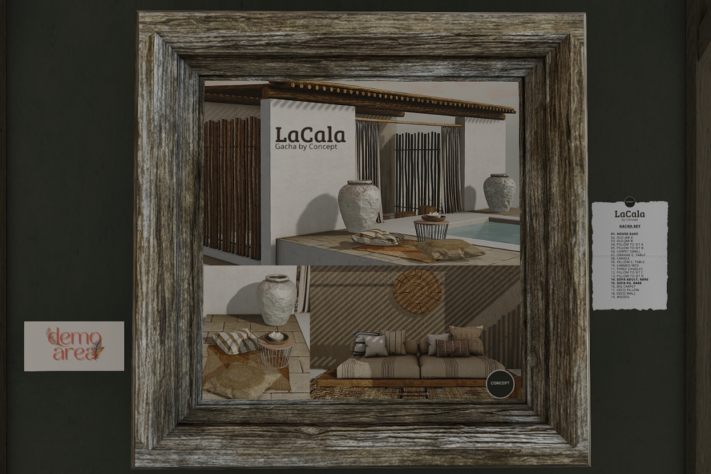 LaCala Set, L$85 per play