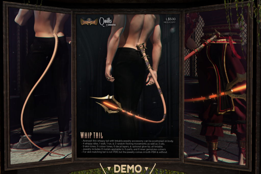 Animesh Whip Tail, L$500