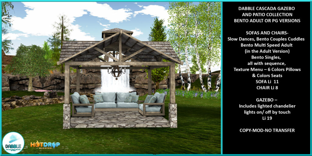 Cascada Gazebo &amp; Patio