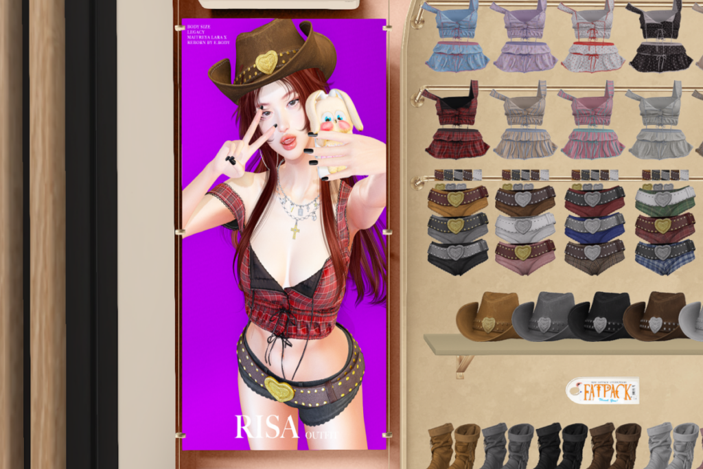 Risa Outfit - Legacy/MaitreyaX/Reborn, L$299 each/L$999-L$1699 each FP