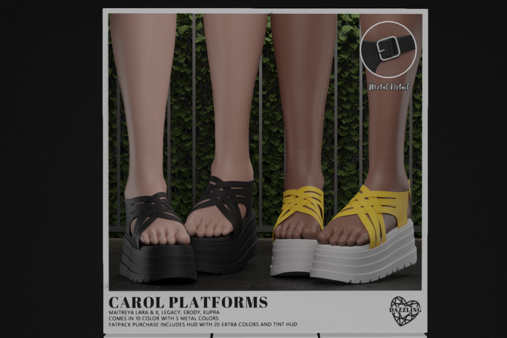 Carol Platforms - Inithium/Legacy/Maitreya/Reborn/+mods, L$229 each/L$699 FP