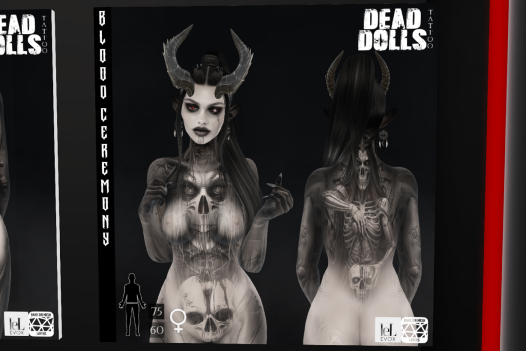 Blood Ceremony Tattoo - EvoX, L$320