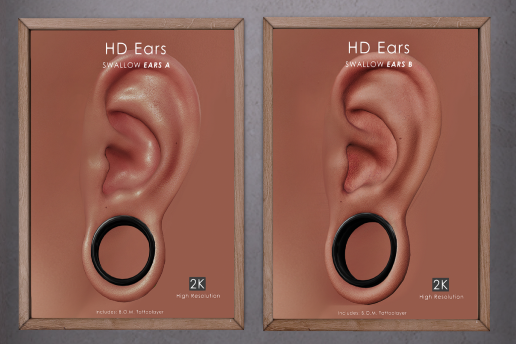 HD Ears - BOM Swallow Ears	&lt;a href=&quot;http://maps.secondlife.com/secondlife/DeeTaleZ/175/127/266&quot; target=&quot;_blank&quot;&gt;Teleport&lt;/a&gt;